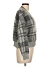 A. Peach 100% Acrylic Plaid Gray Pullover Sweater Size L - photo 4