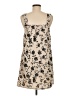 Shein 100% Polyester Print Tan Casual Dress Size M - photo 2