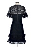 Parker 100% Polyester Blue Cocktail Dress Size S - photo 2