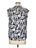 MELLODAY Blue Sleeveless Blouse Size M - photo 1