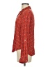 Harper 100% Rayon Polka Dots Red Long Sleeve Blouse Size S - photo 5