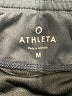 Athleta Stripes Black Athletic Shorts Size M - photo 3