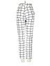 Unbranded Checkered-gingham White Casual Pants Size S - photo 2