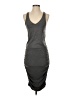 Stem Solid Gray Casual Dress Size XS - photo 1