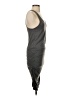 Stem Solid Gray Casual Dress Size XS - photo 4