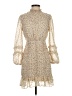 Adelyn Rae 100% Polyester Animal Print Tan Cocktail Dress Size XS - photo 1