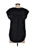 Daniel Rainn 100% Polyester Polka Dots Black Short Sleeve Blouse Size S - photo 2