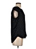 Daniel Rainn 100% Polyester Polka Dots Black Short Sleeve Blouse Size S - photo 4