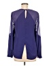 1.State 100% Polyester Purple Long Sleeve Blouse Size M - photo 2