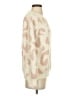 Ekouaer 100% Polyester Animal Print Ivory Pullover Sweater Size S - photo 4