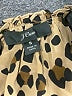 J.Crew 100% Silk Animal Print Brown Short Sleeve Silk Top Size S - photo 7