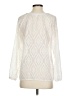 Miami 100% Polyester Ivory Long Sleeve Blouse Size S - photo 2