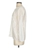Miami 100% Polyester Ivory Long Sleeve Blouse Size S - photo 5