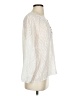 Miami 100% Polyester Ivory Long Sleeve Blouse Size S - photo 4