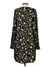 Universal Thread 100% Rayon Print Black Casual Dress Size XS - photo 2