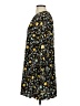 Universal Thread 100% Rayon Print Black Casual Dress Size XS - photo 5