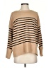 Unbranded 100% Polyester Stripes Tan Pullover Sweater Size XS - photo 1