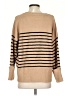 Unbranded 100% Polyester Stripes Tan Pullover Sweater Size XS - photo 2