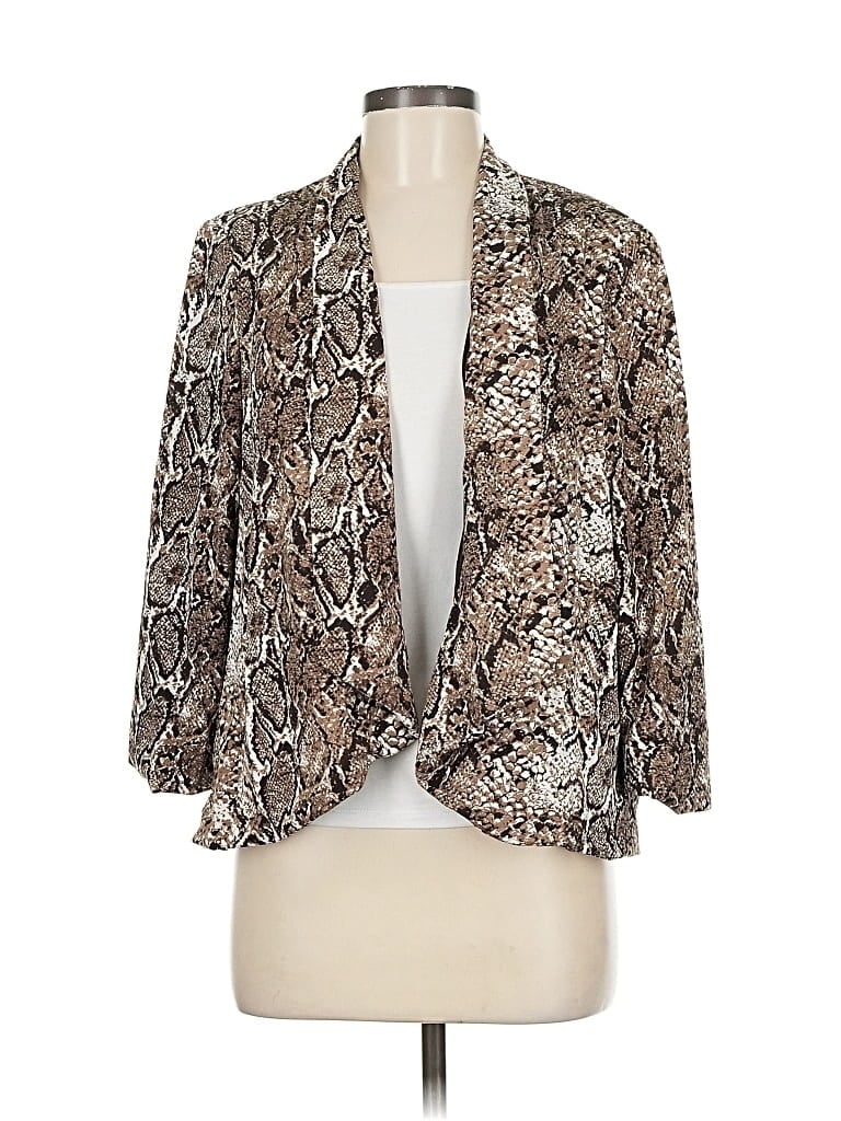 Kenar Blazer Jacket In Brown
