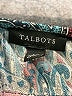Talbots Paisley Blue Casual Dress Size M - photo 7