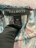 Talbots Paisley Blue Casual Dress Size M - photo 9