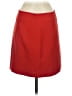 Ann Taylor LOFT Solid Red Casual Skirt Size 0 - photo 2
