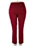 Kasper Solid Burgundy Dress Pants Size 16 - photo 2