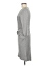 Amadi Solid Gray Casual Dress Size M - photo 5