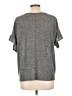 Gap Gray Short Sleeve Top Size L - photo 2