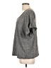 Gap Gray Short Sleeve Top Size L - photo 5