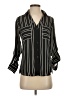 Express Outlet Stripes Black 3/4 Sleeve Blouse Size XS - photo 1