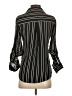 Express Outlet Stripes Black 3/4 Sleeve Blouse Size XS - photo 2