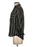 Express Outlet Stripes Black 3/4 Sleeve Blouse Size XS - photo 5