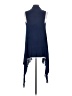 Cache 100% Rayon Blue Cardigan Size S - photo 2