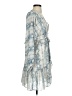 Fab'rik 100% Polyester Paisley Blue Cocktail Dress Size S - photo 4