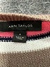 Ann Taylor Stripes Pink Brown Pullover Sweater Size M - photo 4