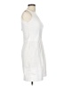 Assorted Brands Solid White Casual Dress Size 10 - photo 4