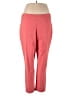 JM Collection Solid Pink Active Pants Size XXL - photo 1