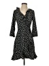 Vero Moda 100% Polyester Polka Dots Black Casual Dress Size S - photo 1