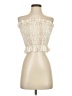 Shein Ivory Sleeveless Blouse Size S - photo 1
