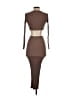 Zara Brown Cocktail Dress Size S - photo 2