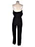 OOTD Fash 100% Polyester Solid Black Jumpsuit Size XS - photo 2