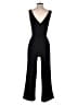Crystal Sky Solid Black Jumpsuit Size S - photo 2