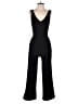 Crystal Sky Solid Black Jumpsuit Size S - photo 1