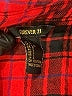 Forever Plaid Red Long Sleeve Button-Down Shirt Size L - photo 7