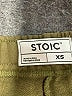 Stoic 100% Cotton Solid Green Shorts Size XS - photo 3