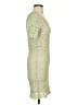 Michi Color Block Green Cocktail Dress Size S - photo 4
