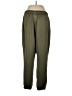 Jennifer Lopez Solid Green Casual Pants Size L - photo 2