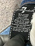 7 For All Mankind Color Block Blue Jeans Size 28 waist - photo 8