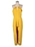 Adelyn Rae Color Block Yellow Jumpsuit Size L - photo 1